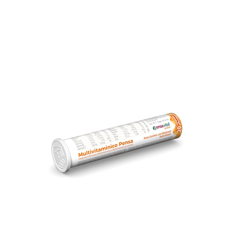 Pensa Multivitaminico gusto Arancia 20 compresse effervescenti-1