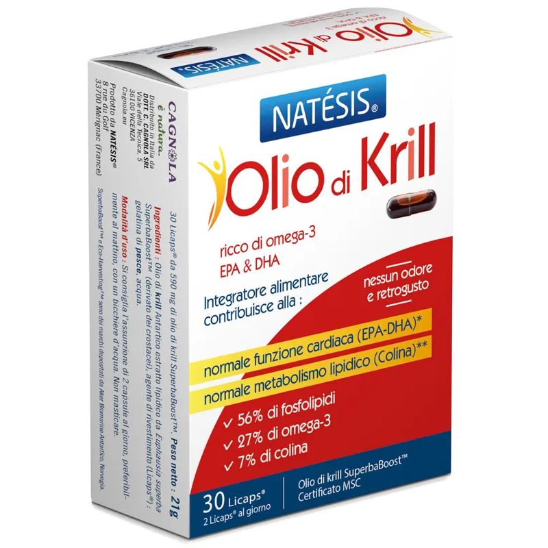 Natésis Olio Di Krill 30 Capsule-1