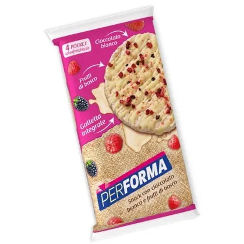 Performa Gallette Cioccolato Bianco Frutti Di Bosco 132g-1