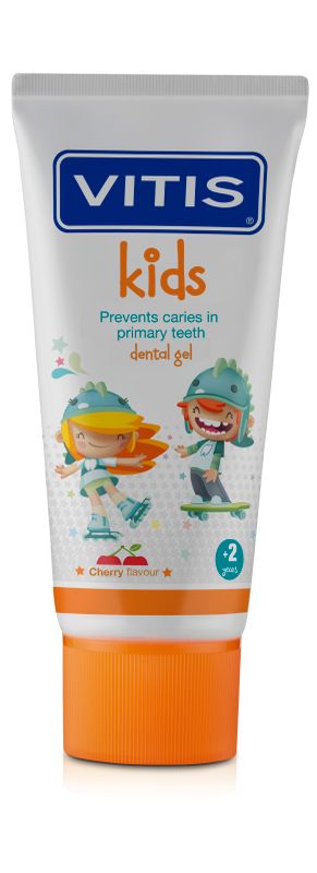 Vitis Kids Gel Dentifricio per bambini oltre i 2 anni 50ml-1