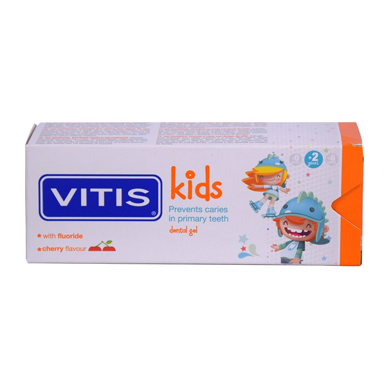 Vitis Kids Gel Dentifricio per bambini oltre i 2 anni 50ml-2