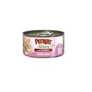 Petreet Natura Tonno Rosa con Sgombro alimento umido per gatti adulti 70g-1