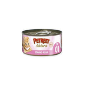 Petreet Natura Tonno Rosa alimento umido per gatti adulti 70g-1