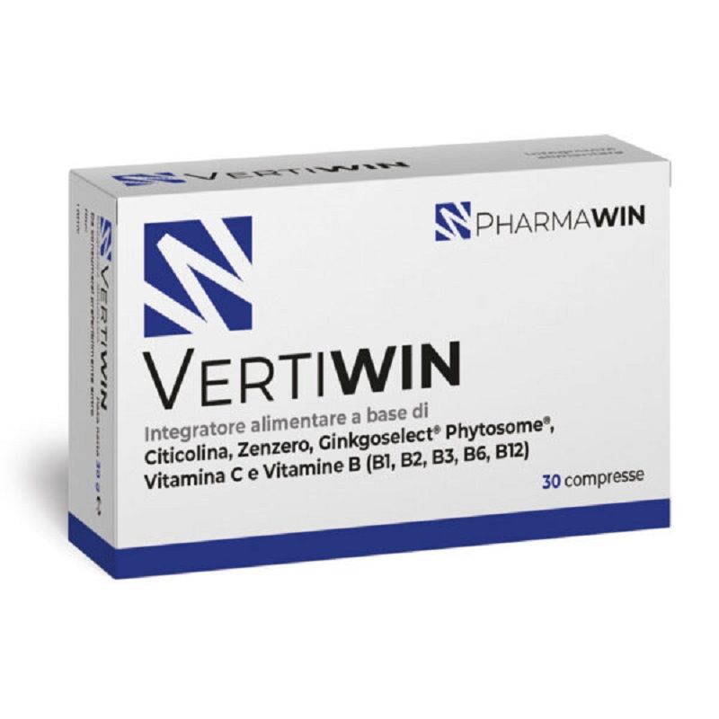 Pharmawin Vertiwin utile in casi di vertigine 30 compresse-1