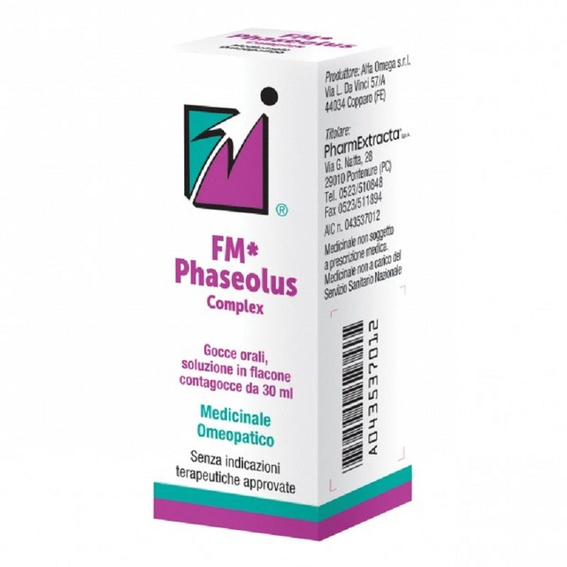 FM Phaseolus Complex medicinale omeopatico gocce 30ml-1