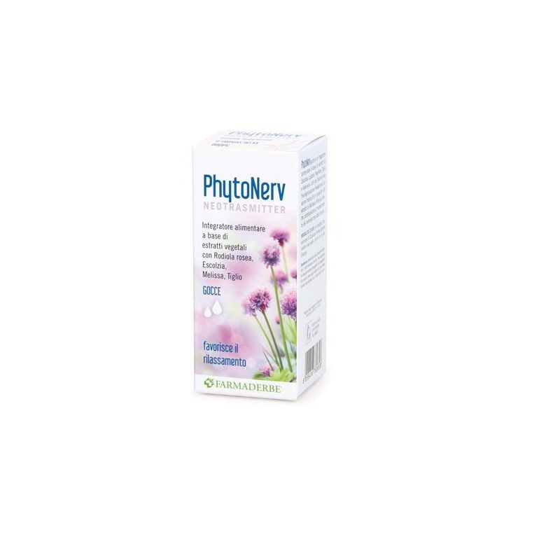 Farmaderbe Phyto Nerv Neotrasmitter Gocce integratore alimentare 100ml-1