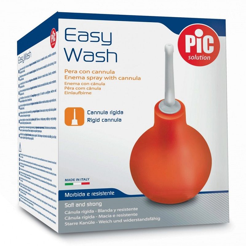 Pic EasyWash Pera Misura 8 con Cannula Rigida 9cm/275ml-1