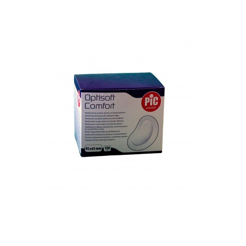 Pic Optisoft Comfort medicazione oculare sterile 95x65mm 100 pezzi-1