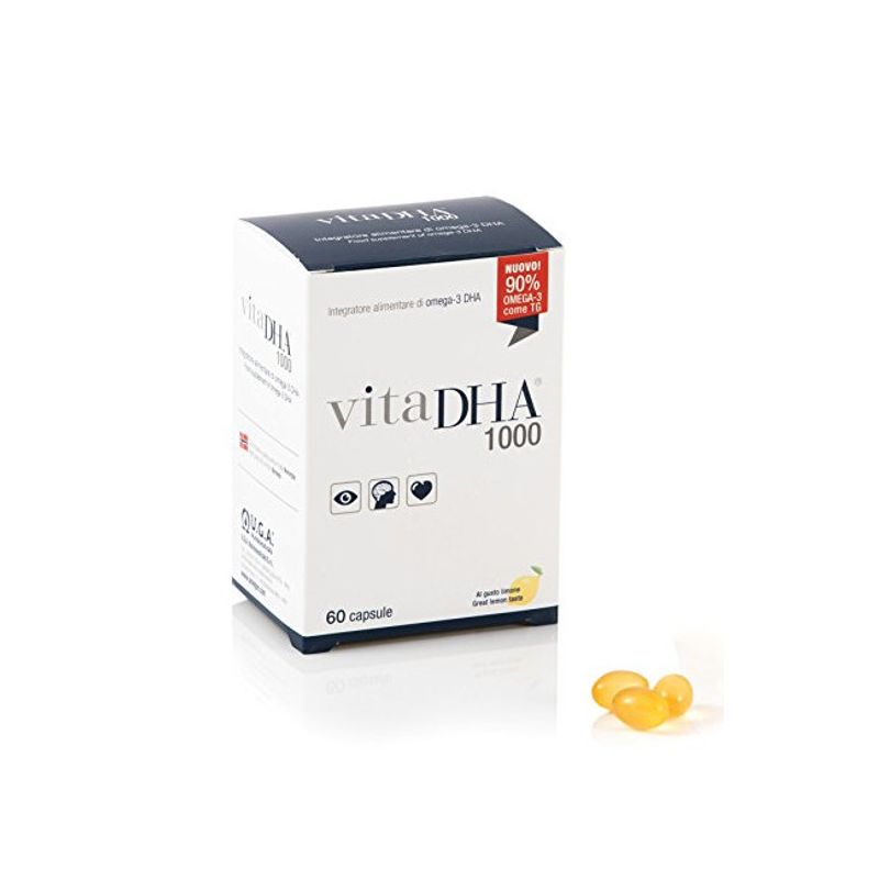 VitaDHA 1000 integratore alimentare 60 capsule-1