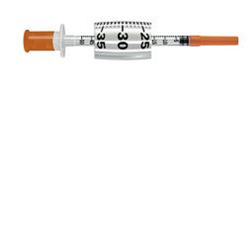 Pic Insumed siringa per insulina 0.5ml ago G31 30 pezzi-1