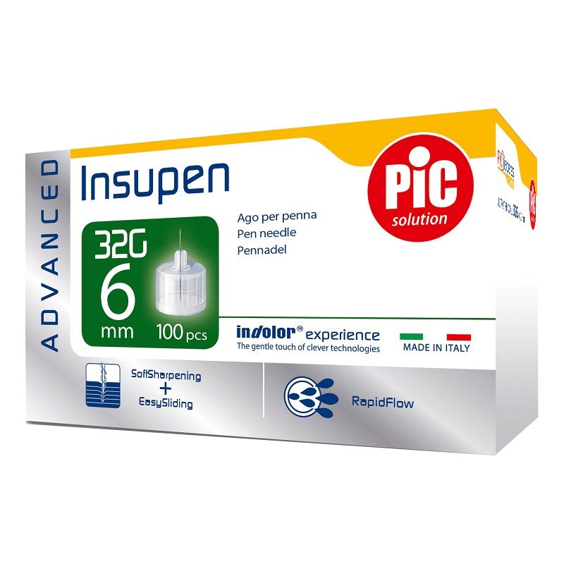 Pic Solution Advanced Insupen 32G ago per penna 0.23x6mm 100 pezzi-1