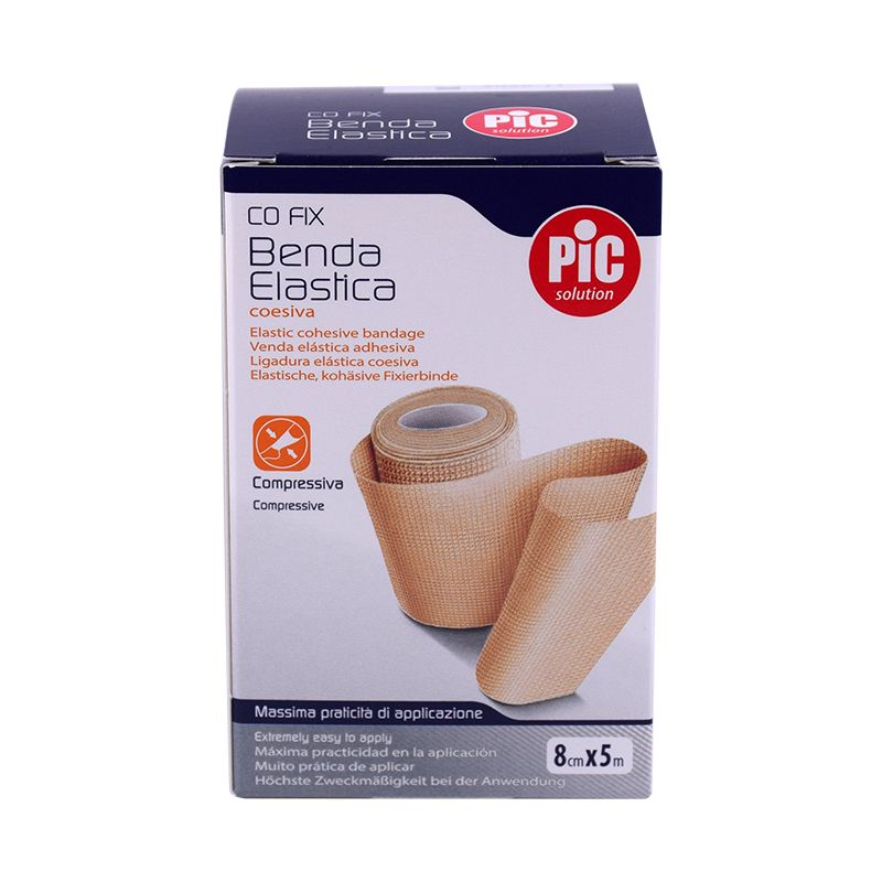 Pic Solution Co Fix Benda Elastica Coesiva compressiva 8cmx5cm-1