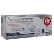 Pic Solution Siringa Pronta Iniezione ago montato misura gauge 23x1 1/4 10 pezzi-1