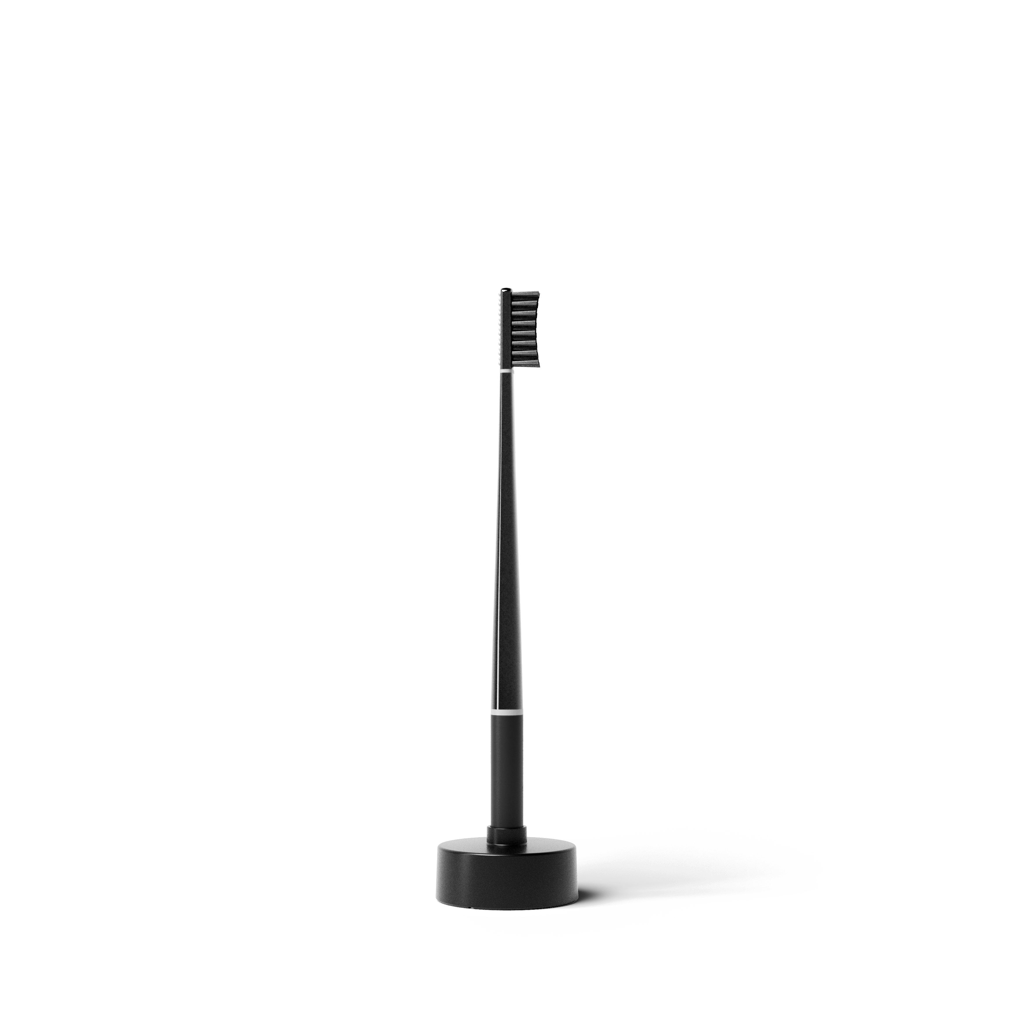 Piuma Toothbrush T03 + Base Soft Perfect Black-1