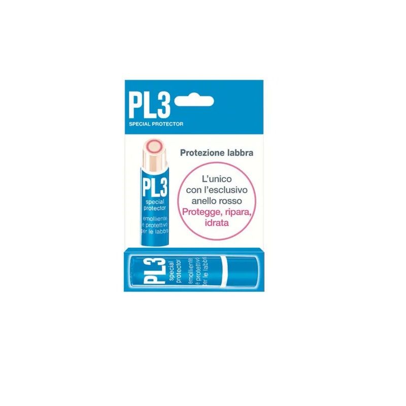 PL3 Stick Special Protector emolliente e protettivo per le labbra 5g + astuccio-1