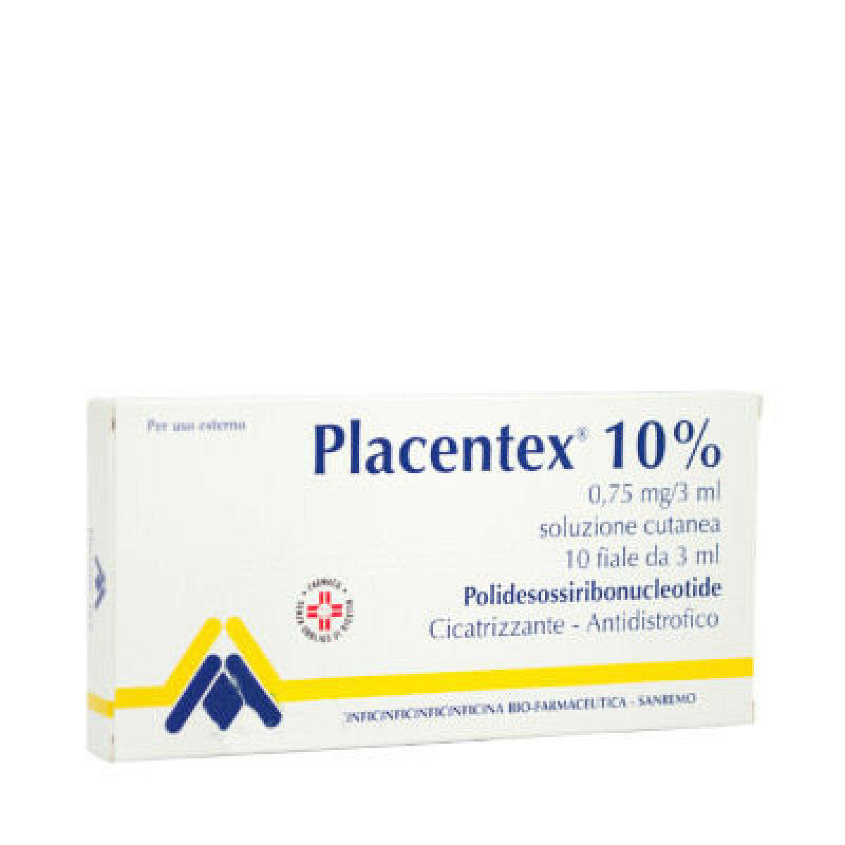 Placentex 0,75mg Soluzione Cutanea 10 fiale-2
