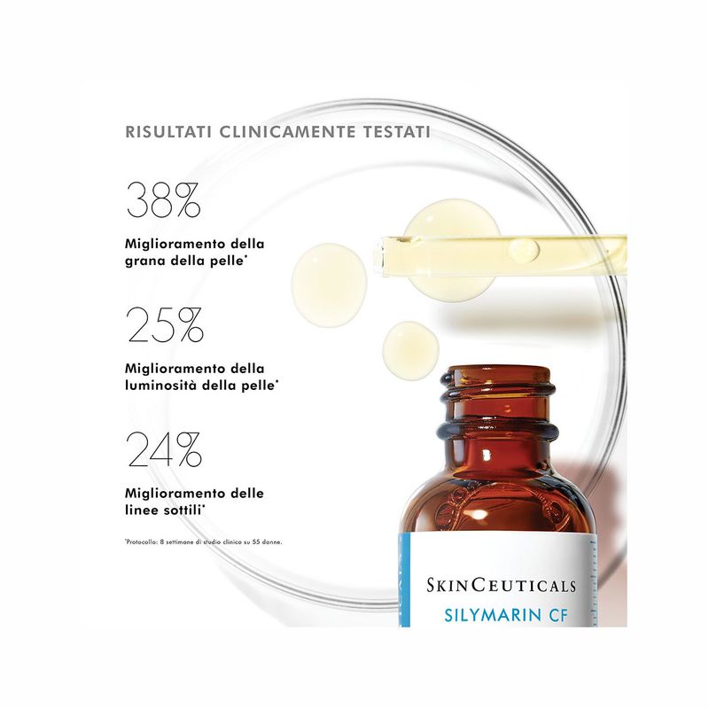 Skinceuticals SILYMARIN Siero antiossidante per pelle a tendenza acneica 30 ml-7