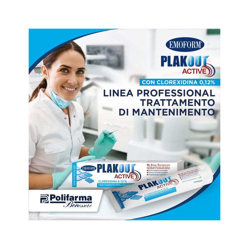Plakout Dentifricio Gel Clorexidina 0,12% 75 ml-4