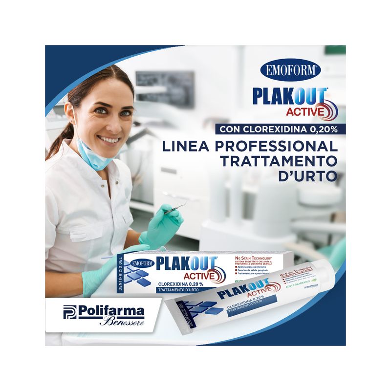 Plakout Dentifricio Gel Clorexidina 0,20% 75 ml-4