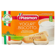 Plasmon Omogeneizzato Yogurt Biscotto 6M+ 2x120g-1