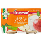 Plasmon Omogeneizzato Yogurt Mela 6M+ 2x120g-1