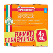 Plasmon Omogeneizzato Verdure Miste formato convenienza 4x80g-1