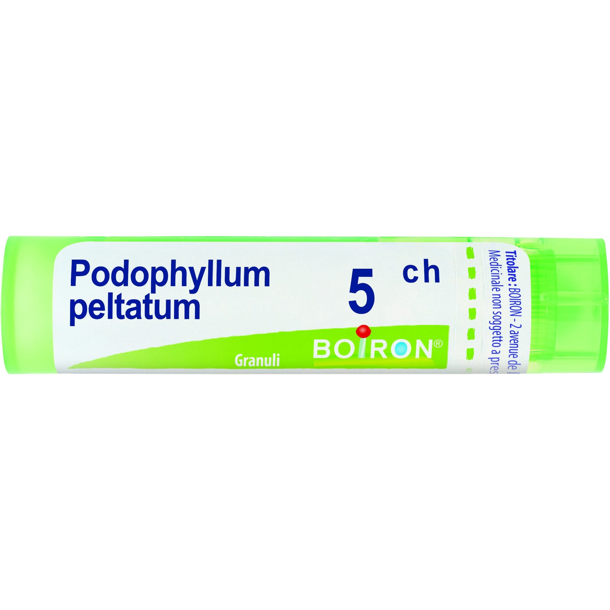 Boiron Podophyllum Peltatum Granuli 05Ch Tubo 4g-1