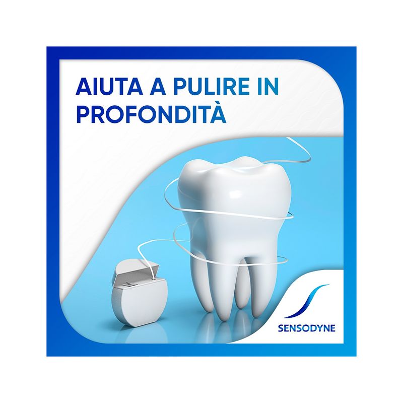 Sensodyne Filo Interdentale Expanding Con Fluoro Gusto Menta 30m-2