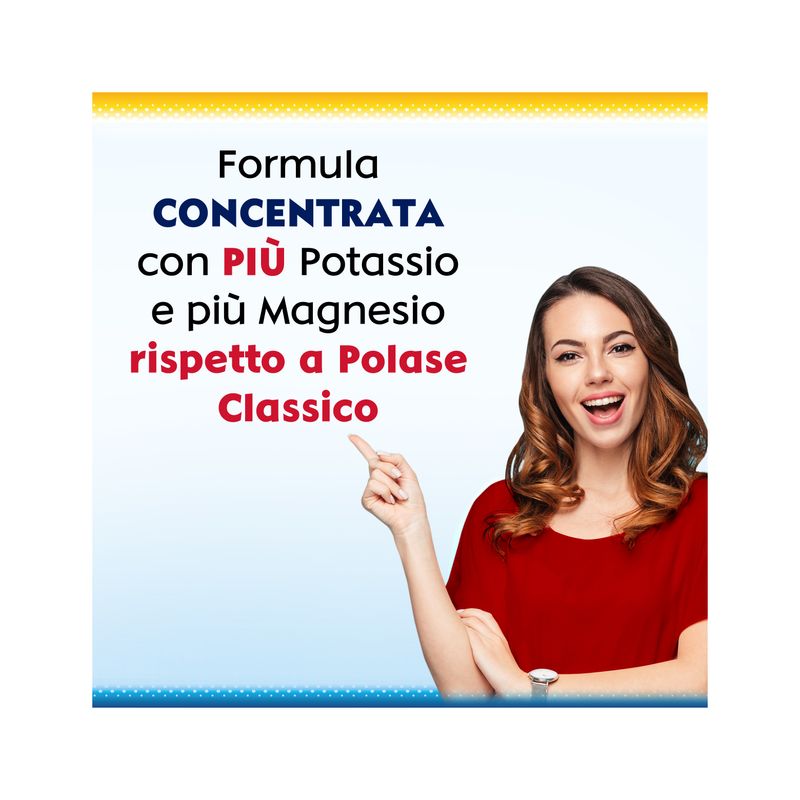 Polase Plus Più Magnesio Potassio Integratore Alimentare Sali Minerali Arancia/Mandarino 36 Bustine-7