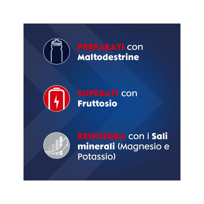Polase Sport Magnesio Potassio Integratore Alimentare Sali Minerali Vitamina E/Vitamina C 10 Bustine-4