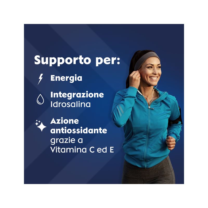 Polase Sport Magnesio Potassio Integratore Alimentare Sali Minerali Vitamina E/Vitamina C 10 Bustine-5