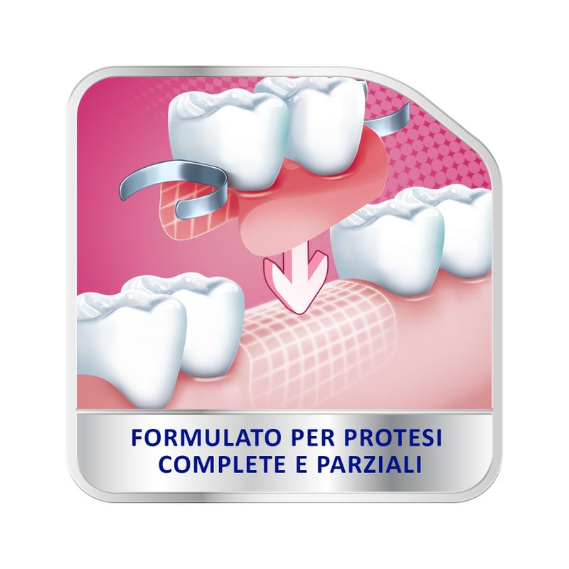 Polident Fissativo Lunga Tenuta Adesivo per Protesi Dentale Tenuta Giornaliera Gusto Menta 40g-6