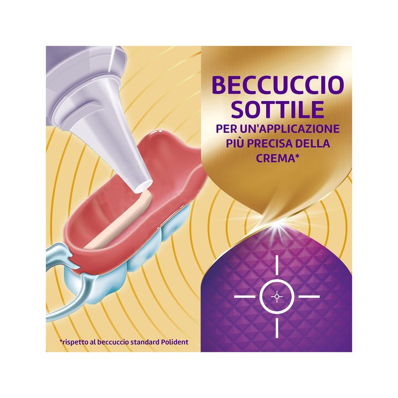 Polident Super Tenuta+Sigillante Adesivo Per Protesi Dentale Gusto Neutro 40g-6