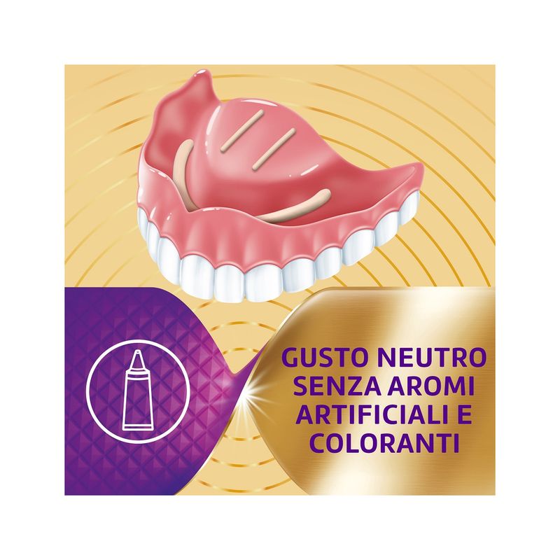 Polident Super Tenuta+Sigillante Adesivo Per Protesi Dentale Gusto Neutro 40g-7