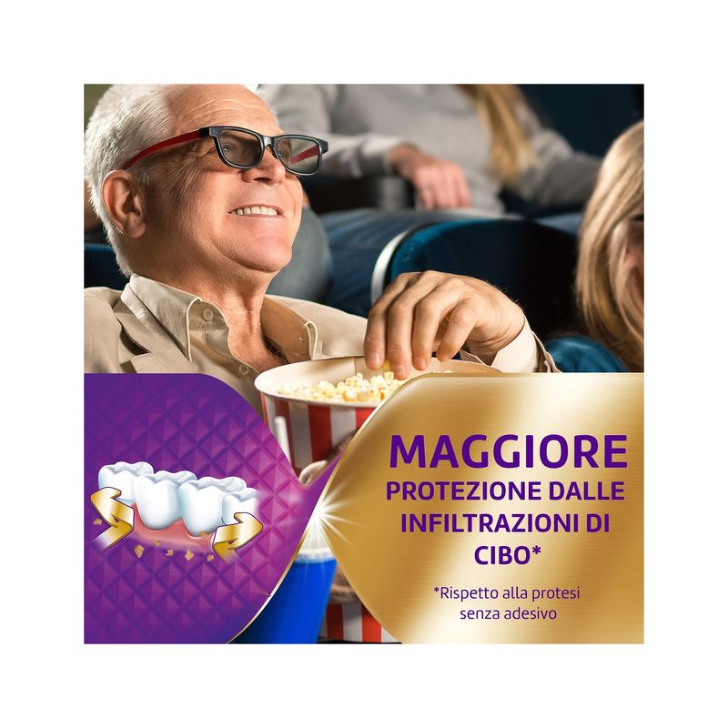 Polident Super Tenuta+Sigillante Adesivo Per Protesi Dentale Gusto Neutro 70g-5