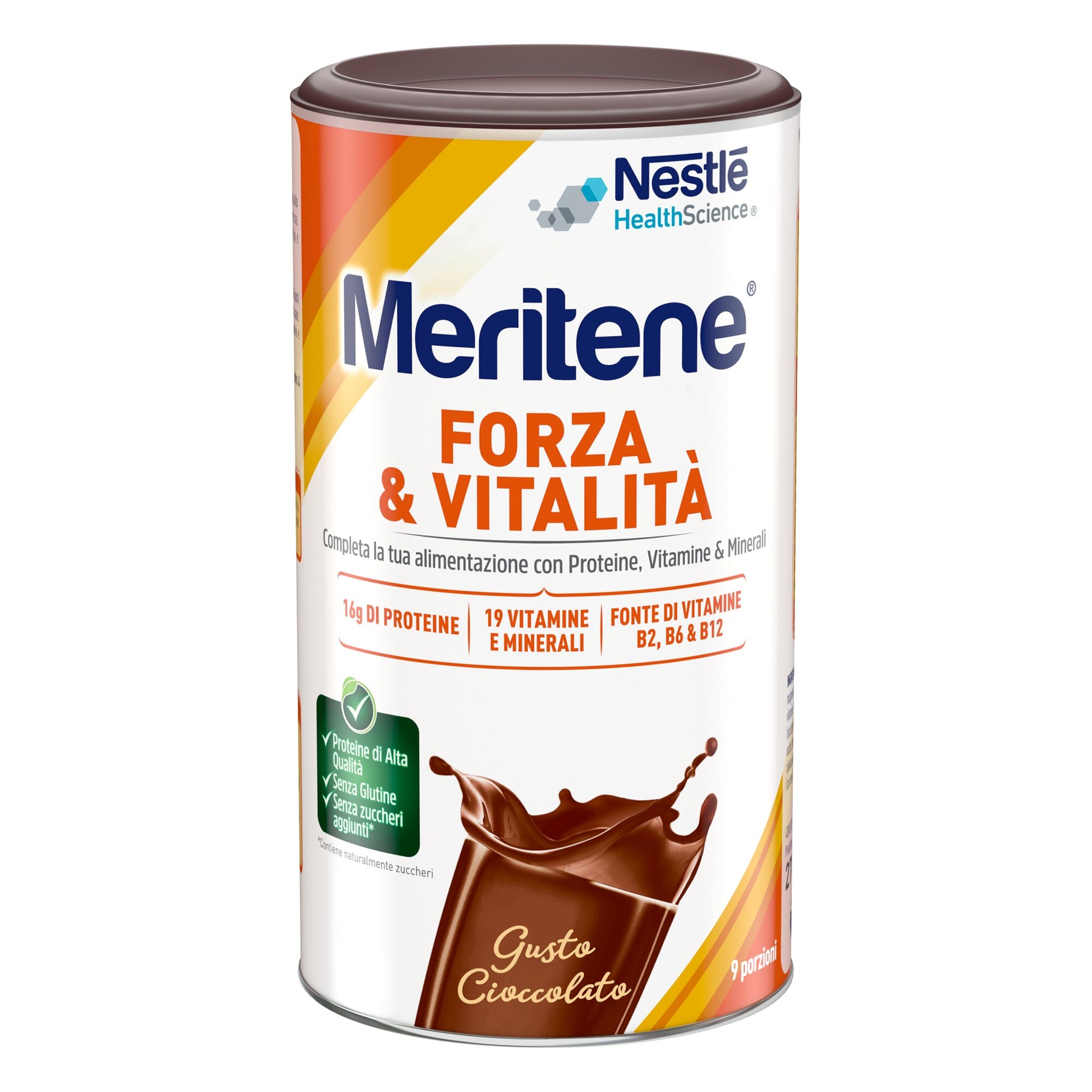 Nestlé Meritene Polvere Forza e Vitalità gusto Cioccolato 270g-1