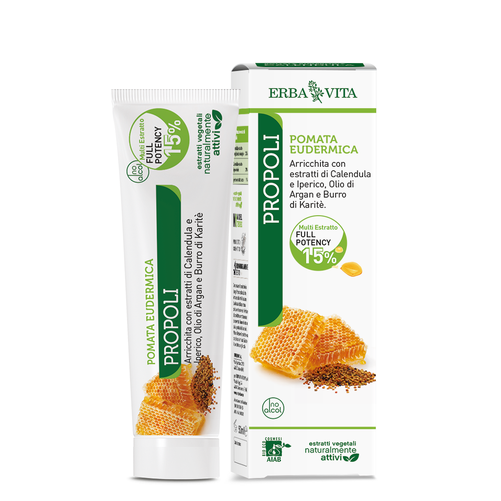 Erba Vita Pomata Eudermica Propoli 50ml-1
