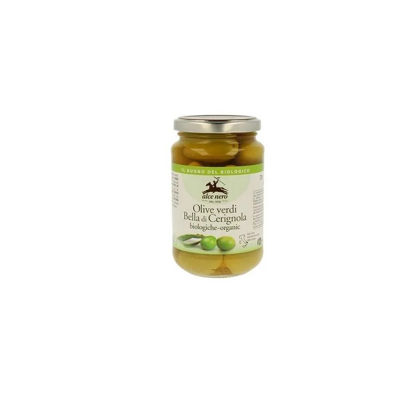 Alce Nero Olive Verdi Bella Cerignola 350g-1