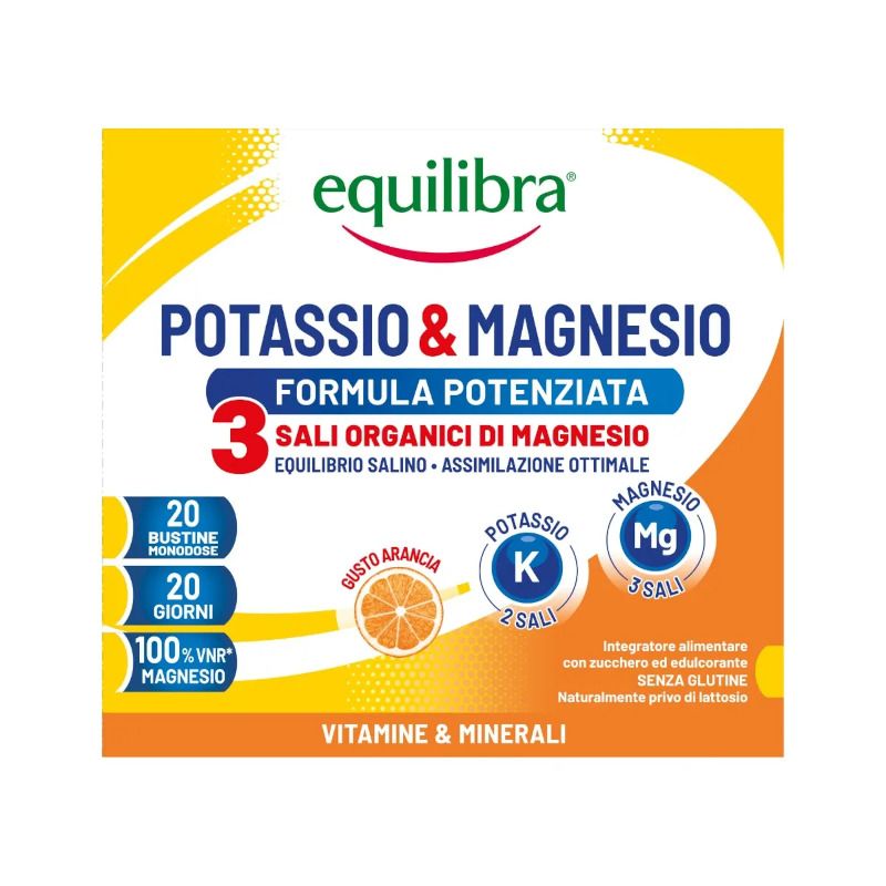 Equilibra Potassio & Magnesio 3 Sali 20 Bustine-1