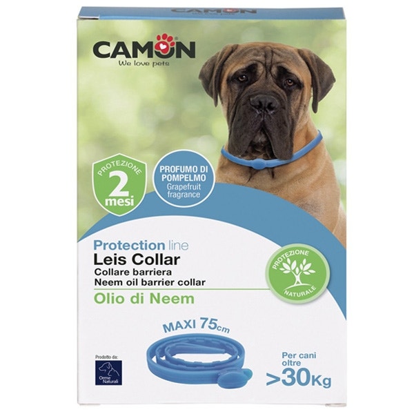 Camon Collare Barriera Per Cani Leis All'Olio DI Neem 75cm-1