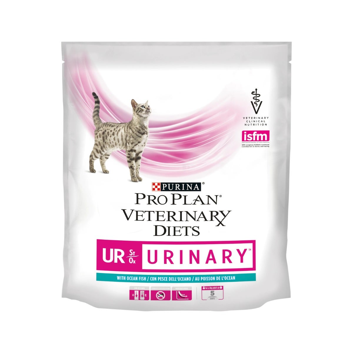 Purina Pro Plan Veterinary Diets Secco Gatto UR Urinary St/Ox Pesce Dell'Oceano Busta 350g-1