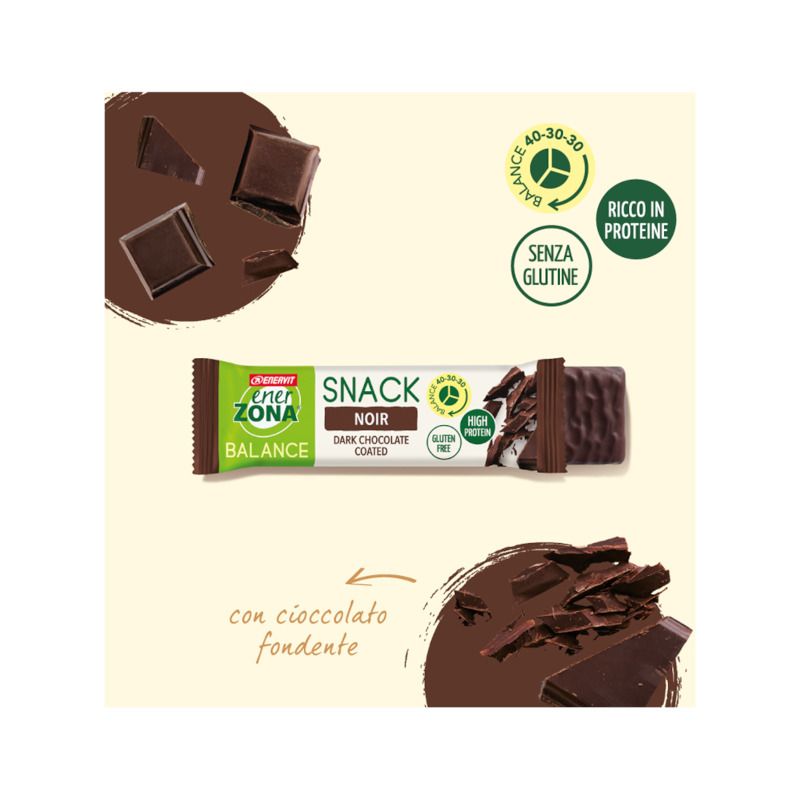 Enerzona Snack Noir Box 30 Barrette Da 33g-3