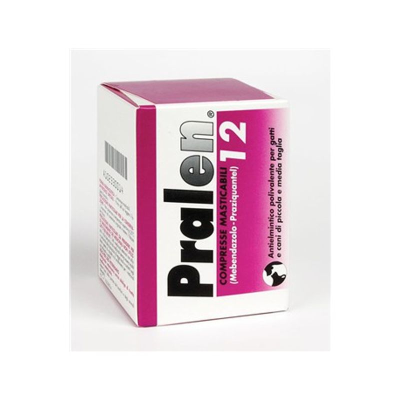 Pralen 12 Compresse Masticabili 240mg Cane/Gatto Taglia Piccola/Media-1