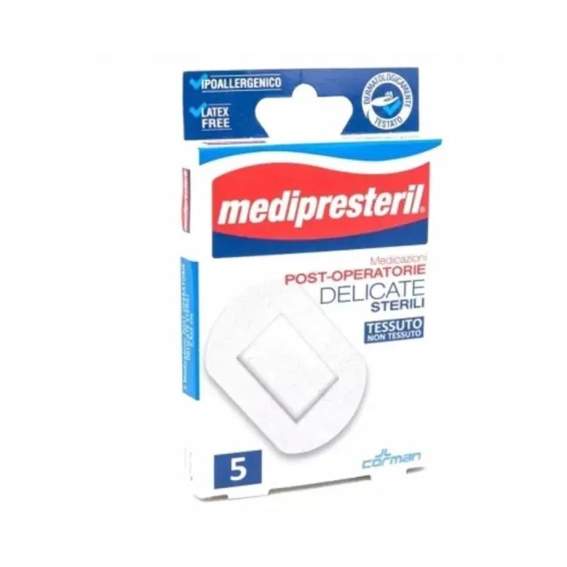 Medipresteril Post Operatoria Delicata Sterile 8X10 5 Pezzi-1