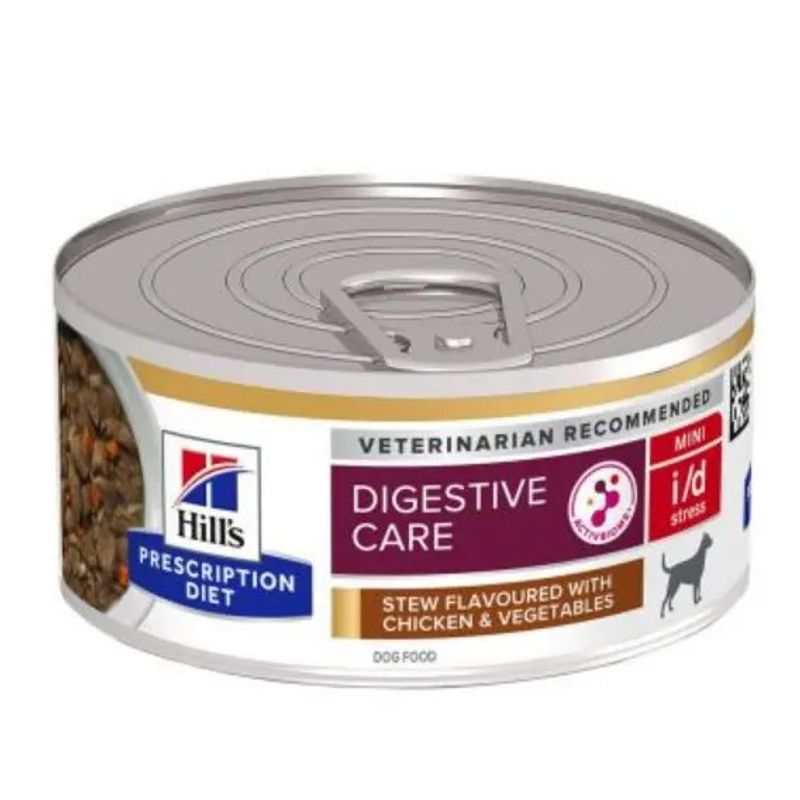 Hill's Prescription Diet Lattina Cane Digestive Care I/D Stress Mini Pollo E Verdure 156gr-1