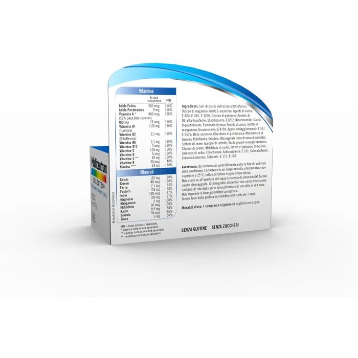 Multicentrum Adulti 50+ vitamine e minerali completo 90 compresse deglutibili-11