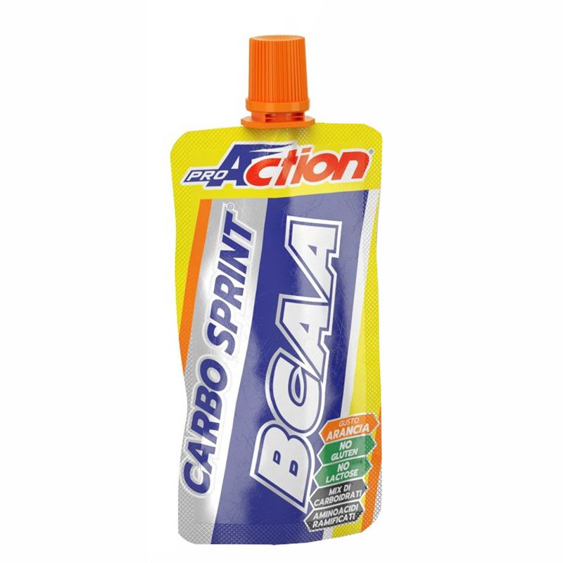 ProAction Carbo Sprint Endurance BCAA energia e potenza gusto arancia 50ml-1