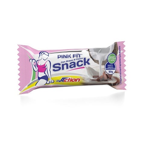 Proaction Pink Fit Snack Ciccolato Cocco 1 Barretta 30g-1
