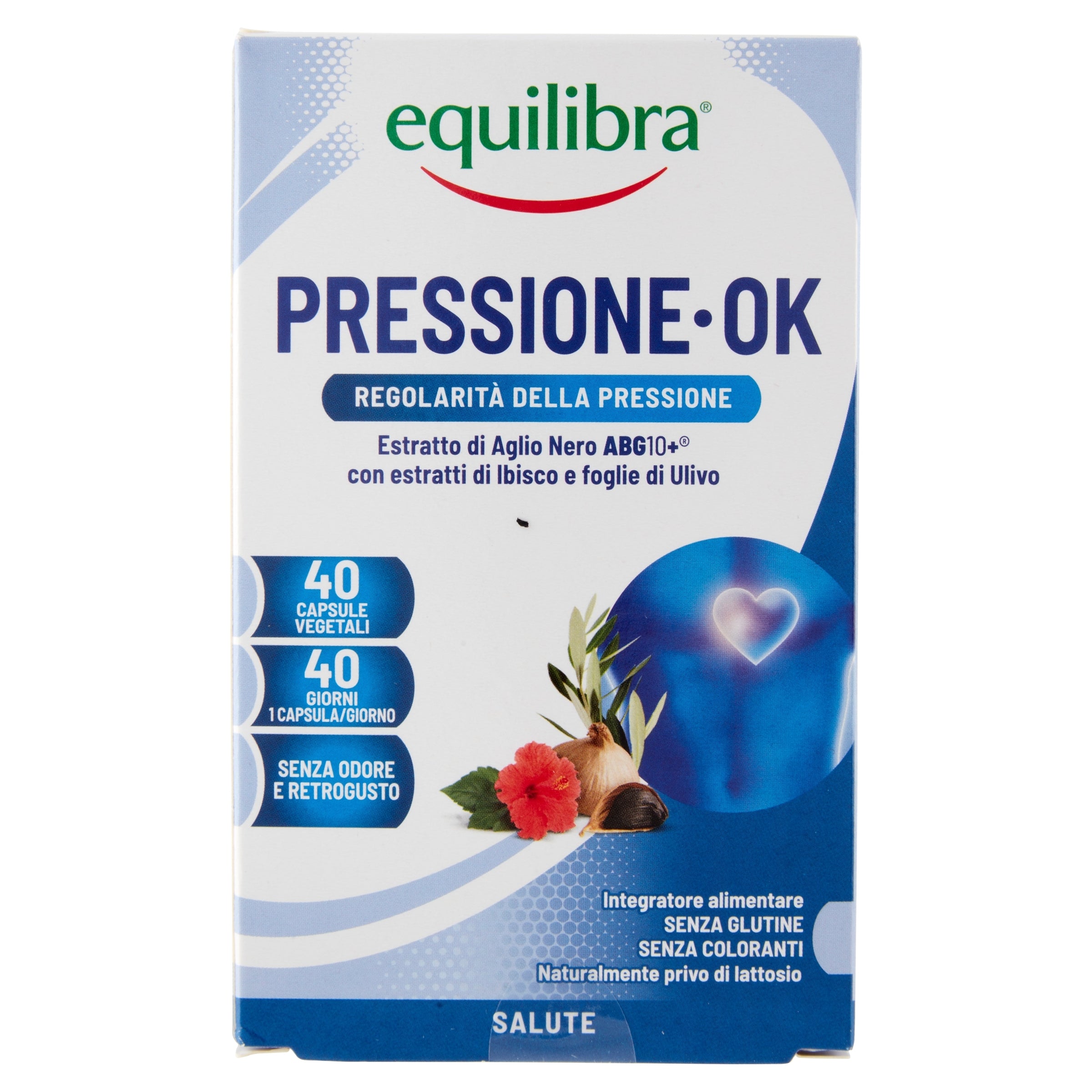 Equilibra Pressione Ok integratore alimentare 40 capsule vegetali-1