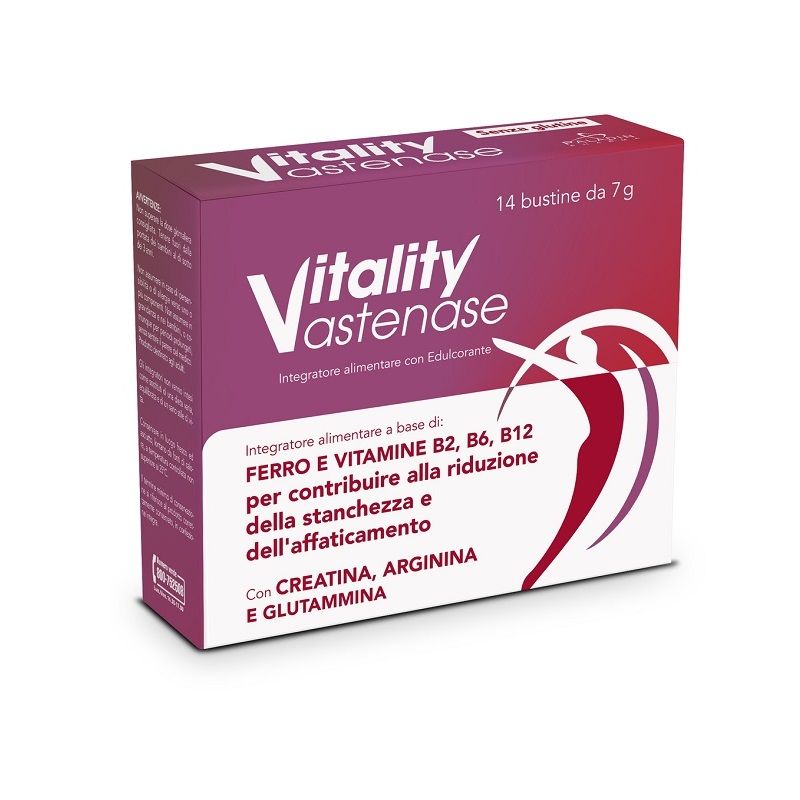 Vitality Astenase per la riduzione di stanchezza ed affaticamento 14 bustine-1